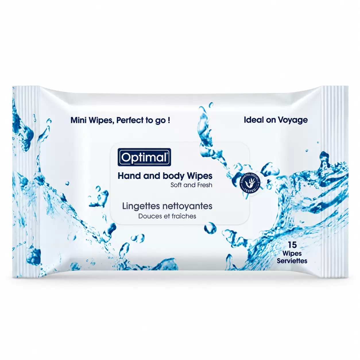 Optimal Pocket Baby Wipes – 15 Wipes